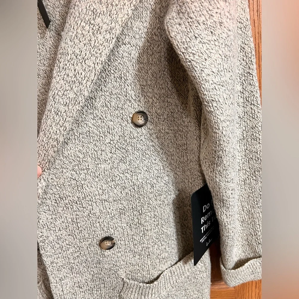Lulus Cuddle Club Beige Marled Long Sleeve Coatigan - Picture 2 of 14